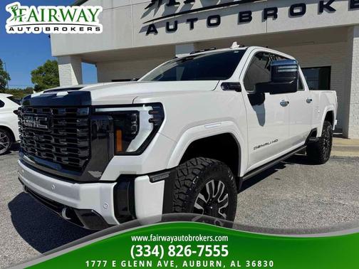 White Frost Tricoat 2024 GMC Sierra 2500 Denali Ultimate