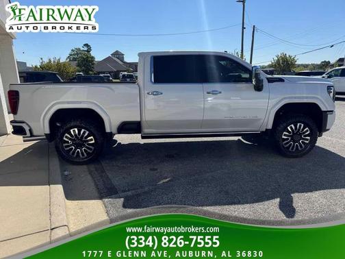 White Frost Tricoat 2024 GMC Sierra 2500 Denali Ultimate