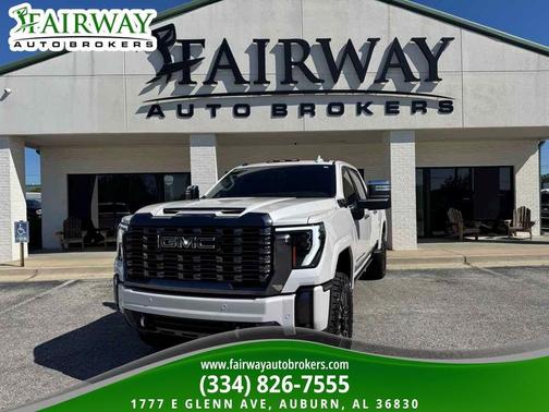 White Frost Tricoat 2024 GMC Sierra 2500 Denali Ultimate