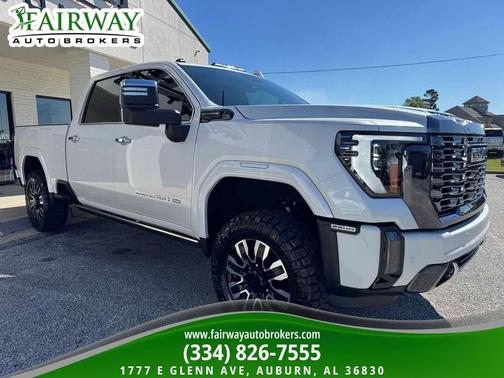 White Frost Tricoat 2024 GMC Sierra 2500 Denali Ultimate