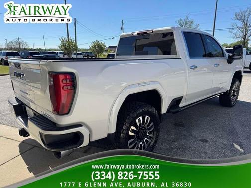 White Frost Tricoat 2024 GMC Sierra 2500 Denali Ultimate