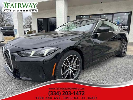 Black Sapphire Metallic 2025 BMW 430 i xDrive