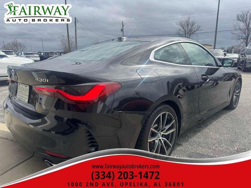 Black Sapphire Metallic 2025 BMW 430 i xDrive