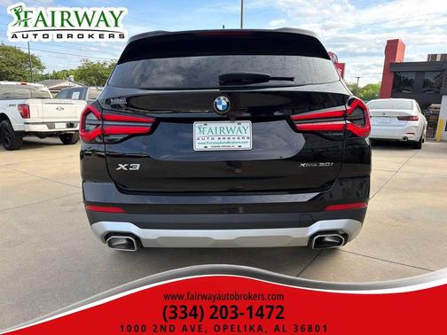 Jet Black 2023 BMW X3 xDrive30i