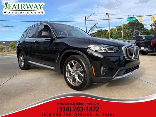 Jet Black 2023 BMW X3 xDrive30i