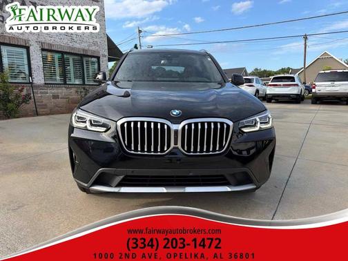 Jet Black 2023 BMW X3 xDrive30i