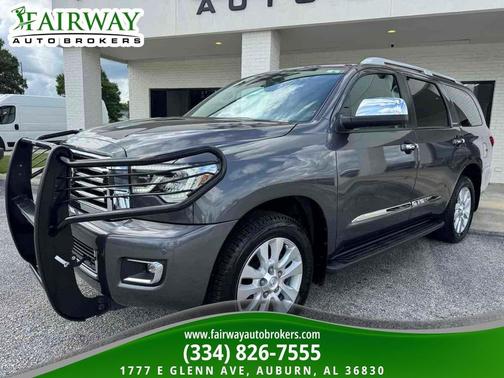 Magnetic Gray Metallic 2021 Toyota Sequoia Platinum