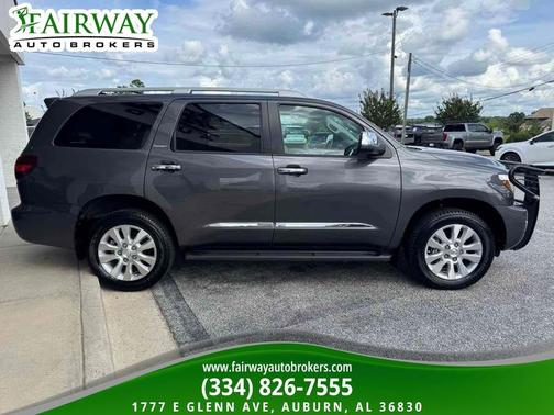Magnetic Gray Metallic 2021 Toyota Sequoia Platinum