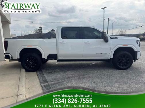 Summit White 2024 GMC Sierra 2500 AT4