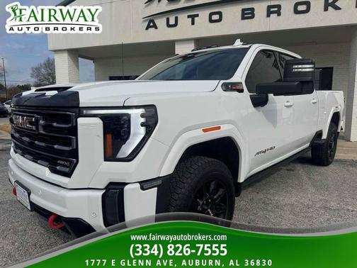 Summit White 2024 GMC Sierra 2500 AT4