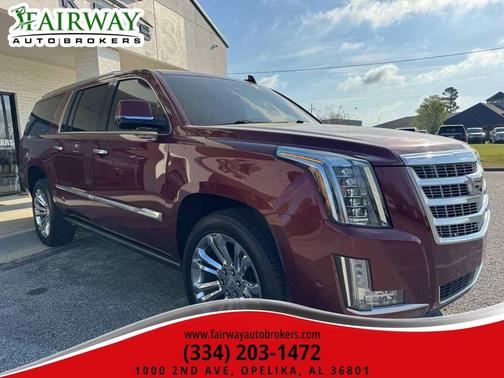 Red Passion Tintcoat 2017 Cadillac Escalade ESV Premium Luxury