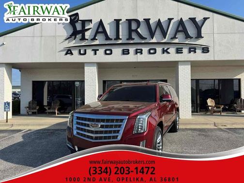 Red Passion Tintcoat 2017 Cadillac Escalade ESV Premium Luxury