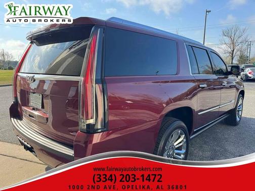 Red Passion Tintcoat 2017 Cadillac Escalade ESV Premium Luxury