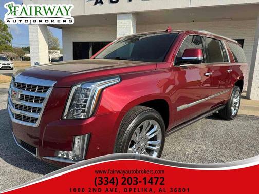 Red Passion Tintcoat 2017 Cadillac Escalade ESV Premium Luxury