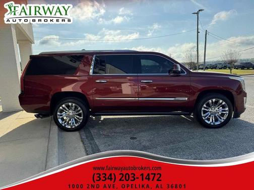 Red Passion Tintcoat 2017 Cadillac Escalade ESV Premium Luxury