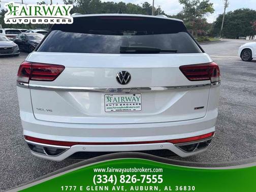 Oryx White Pearl 2021 Volkswagen Atlas Cross Sport 3.6L V6 SEL Premium R-Line