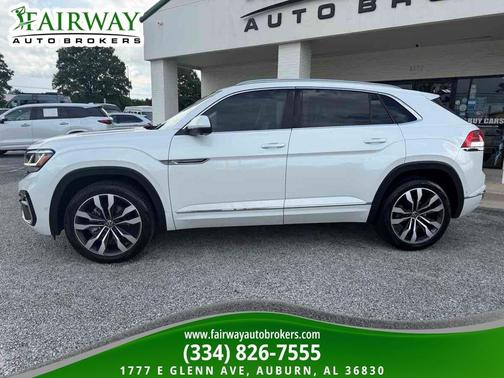 Oryx White Pearl 2021 Volkswagen Atlas Cross Sport 3.6L V6 SEL Premium R-Line