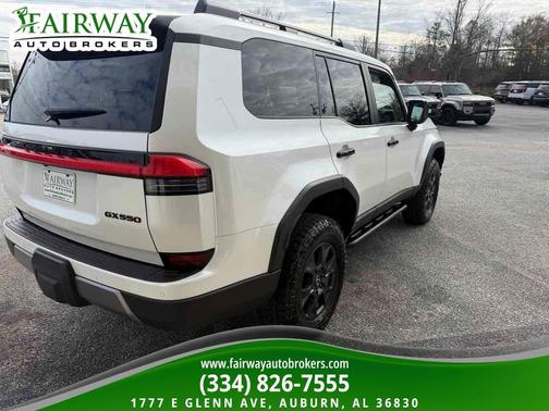 Eminent White Pearl 2025 Lexus GX 550 Overtrail
