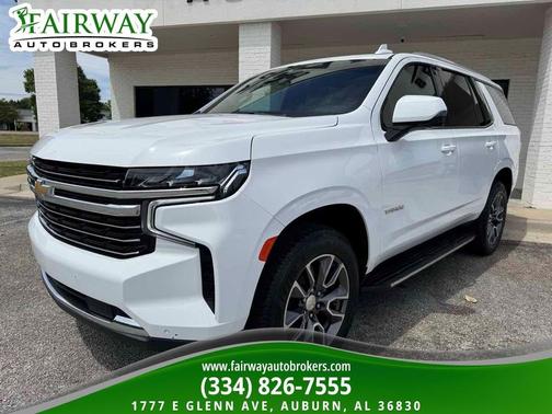 Summit White 2022 Chevrolet Tahoe LT