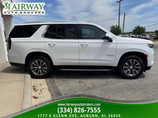 Summit White 2022 Chevrolet Tahoe LT