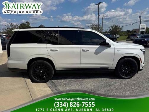Crystal White Tricoat 2025 Cadillac Escalade Sport