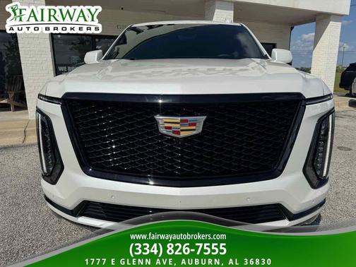 Crystal White Tricoat 2025 Cadillac Escalade Sport