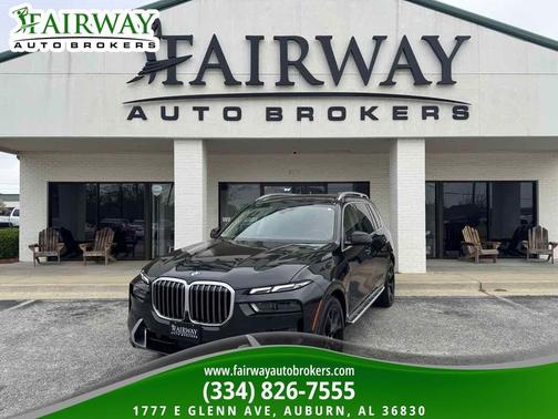Black Sapphire Metallic 2025 BMW X7 xDrive40i