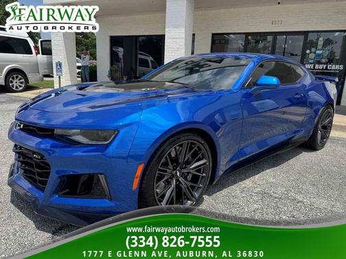 Hyper Blue Metallic 2018 Chevrolet Camaro ZL1
