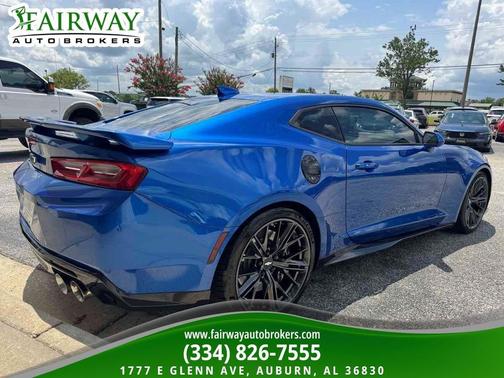 Hyper Blue Metallic 2018 Chevrolet Camaro ZL1