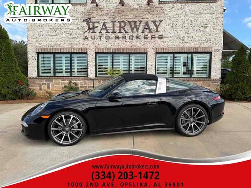 Black 2016 Porsche 911 Targa 4