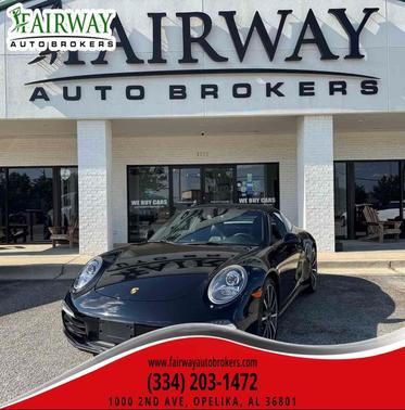 Black 2016 Porsche 911 Targa 4