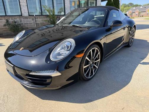 Black 2016 Porsche 911 Targa 4