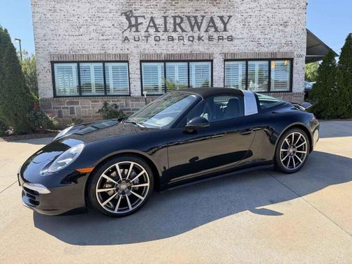 Black 2016 Porsche 911 Targa 4