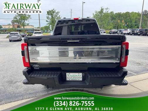 Agate Black Metallic 2024 Ford F-250 Platinum