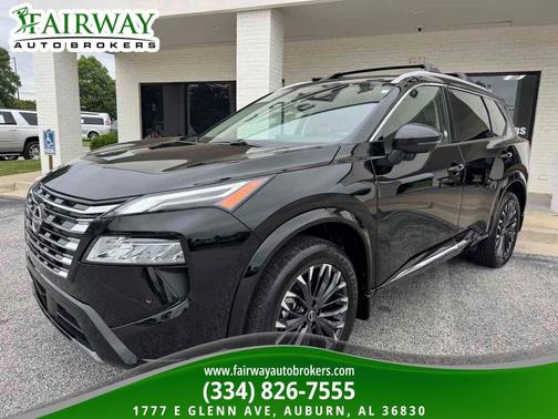Super Black 2026 Nissan Rogue Platinum