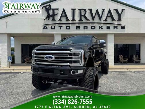 Agate Black Metallic 2025 Ford F-250 Platinum