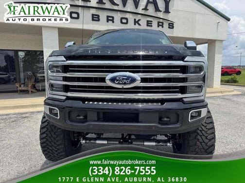 Agate Black Metallic 2025 Ford F-250 Platinum