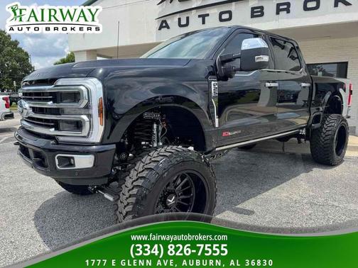 Agate Black Metallic 2025 Ford F-250 Platinum