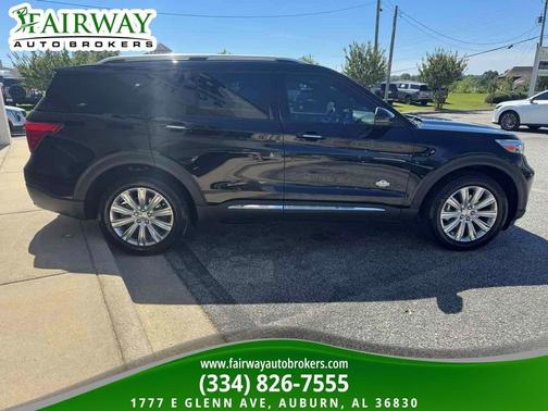 Agate Black Metallic 2023 Ford Explorer King Ranch