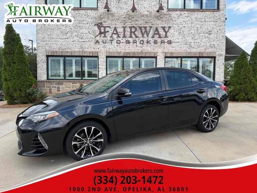 Black Sand Pearl 2018 Toyota Corolla XSE
