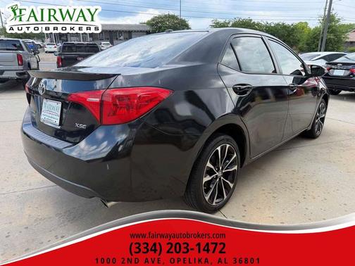 Black Sand Pearl 2018 Toyota Corolla XSE