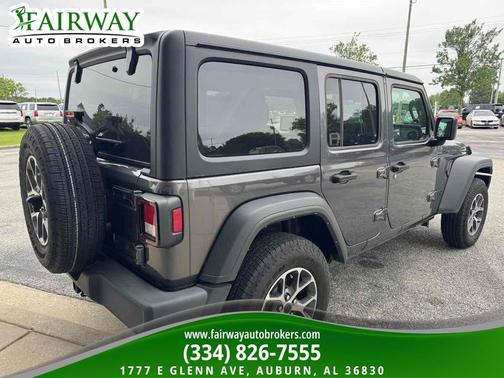 Granite Crystal Metallic Clearcoat 2024 Jeep Wrangler Sport S