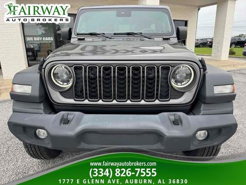 Granite Crystal Metallic Clearcoat 2024 Jeep Wrangler Sport S