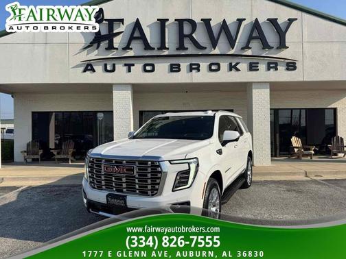 Summit White 2025 GMC Yukon Denali