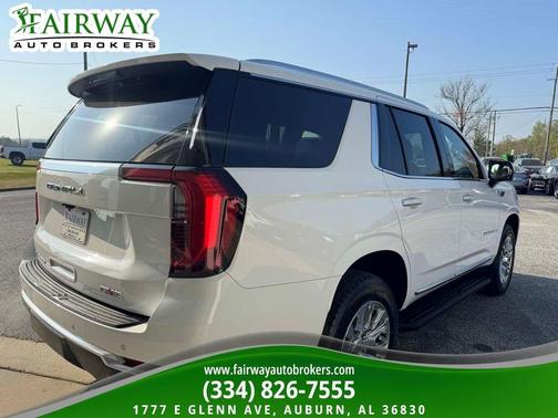Summit White 2025 GMC Yukon Denali