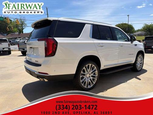 Summit White 2025 GMC Yukon Denali