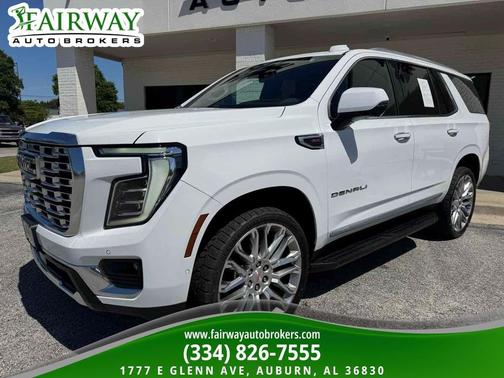 Summit White 2025 GMC Yukon Denali
