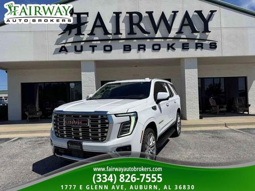 Summit White 2025 GMC Yukon Denali