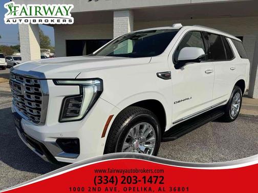 Summit White 2025 GMC Yukon Denali