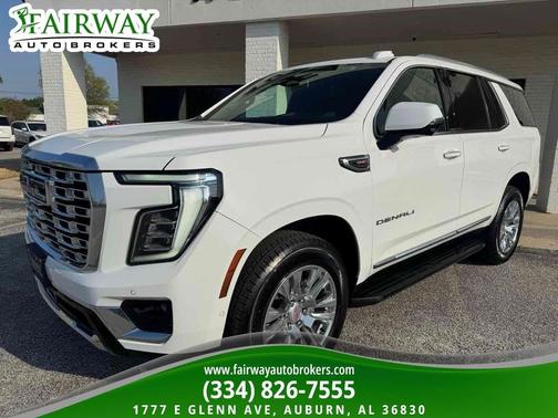 Summit White 2025 GMC Yukon Denali